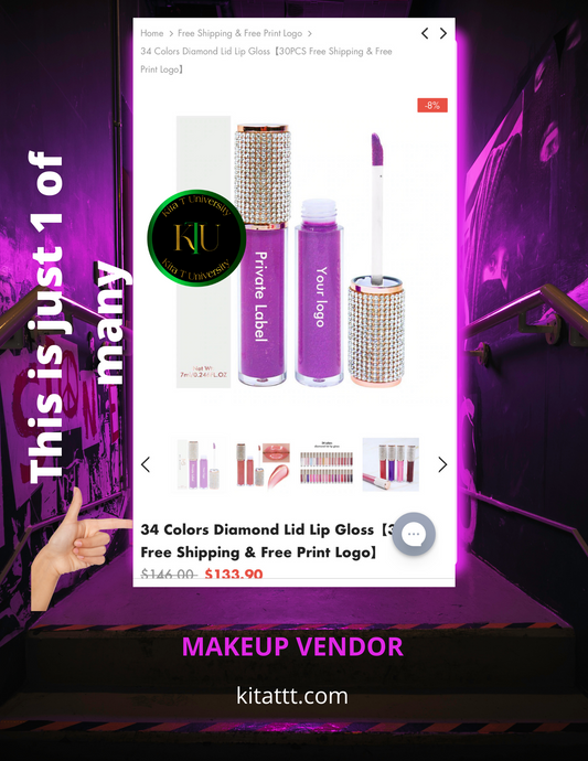 MAKEUP, BEAUTY, COSMETICS VENDOR